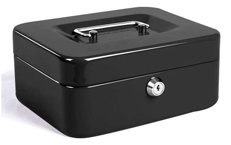 metal money box with lock|lockable steel storage boxes.